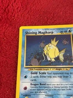 Shining Magikarp 66/64 Neo Revelation Holo Wotc Pokemon Card Lp Vintage - Image 3