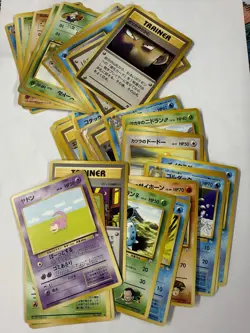 Japanese Pokemon Cards Bulk Lot [MP-LP] Lot of 49 cards Original Owner - Image 1
