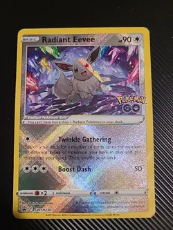 Radiant Eevee - SWSH230 - Shiny Holo Rare Promo - Pokemon Card - NM - Image 1