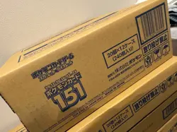 Case Pokemon Card 151 Booster Box Japanese Factory Sealed 12 Box sv2a #N082 - Image 1