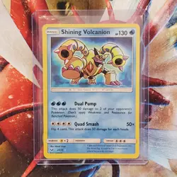 Shining Volcanion - 27/73 - Holo Ultra Rare - Pokemon Cards Lot #112 - Image 1