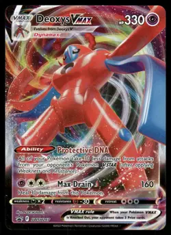 2019 Pokemon SWSH: Sword & Shield Promo Cards Deoxys VMAX #SWSH267 - Image 1
