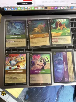 Disney Lorcana TCG Lot of 6 Promo Cards - Image 1