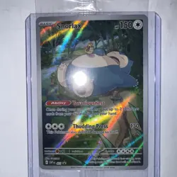 Snorlax SVP EN 051 Black Star Promo Scarlet & Violet Pokemon 151 Card - SEALED - Image 1