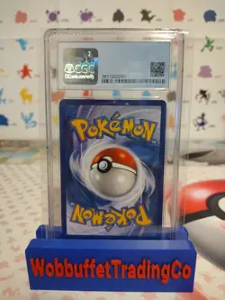 CGC Graded 8.5 Pikachu Pop series 9 15/17 Common Pokemon Card - Image 2