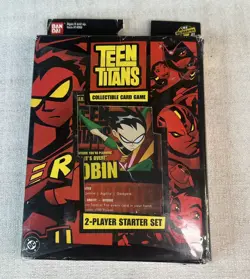 Teen Titans Go! Collectible Card Game Starter Deck Set (2005) - Image 1