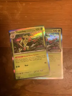 4x Pokemon Stamped Cards Twilight Masquerade Build And Battle - Image 2