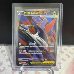 Mega Latias Ex 163 Full Art Pokemon TCG NM Mega Evolutions Ultra Rare Card - Image 3