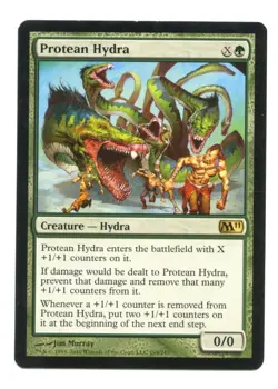 MTG Protean Hydra Magic 2011 Rare LP Condition Nonfoil - Collectible Card-s69k - Image 1