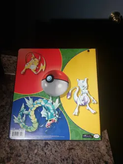 Vintage 1999 Pokemon Trading Card Wizards Of The Coast Ultra Pro 3-Ring Binder - Image 3