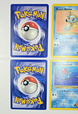 Misty's Lot (4) - NM* Vintage Gym Hero WOTC Pokemon Card - Psyduck, Horsea - Image 4