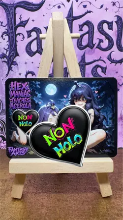 Hex Maniac and Acerola waifu card - Image 1