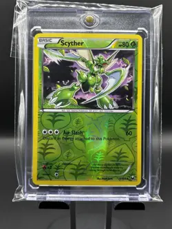 Pokemon 2012 Light Play Scyther Dark Explorers REVERSE 4/108 Card - Image 1