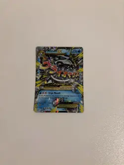 Pokemon Mega M Glalie EX Ultra Rare Holo Card 35/162 XY Breakthrough - Image 1