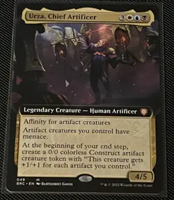 Urza, Chief Artificer (Extended Art) Commander: The Brothers' War Regular - Image 1