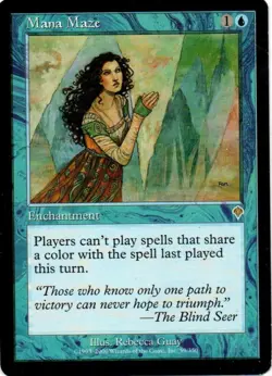 MTG: Invasion: Mana Maze: Lightly Played Condition - Image 1