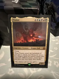 1x Tiamat MTG Adventures in the Forgotten Realms NM Magic Regular - Image 1