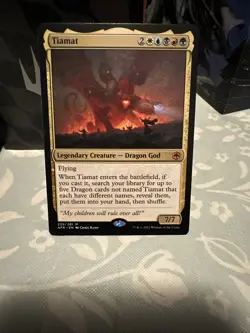 1x Tiamat MTG Adventures in the Forgotten Realms NM Magic Regular - Image 3