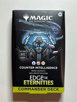 EOE Edge of Eternities MTG Commander Deck Counter Intelligence Magic Gathering - Image 1