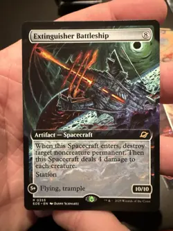 Extinguisher Battleship (Extended Art) Edge of Eternities Regular 355 NM - Image 1