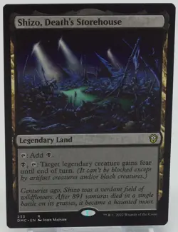 Magic The Gathering Dominaria United Commander #233 Shizo, Death's Storehouse - Image 3