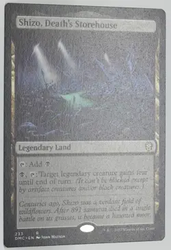 Magic The Gathering Dominaria United Commander #233 Shizo, Death's Storehouse - Image 5