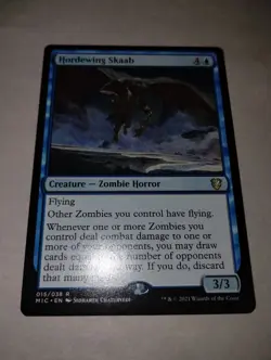 1x Hordewing Skaab Commander: Innistrad: Midnight Hunt Regular - Image 3