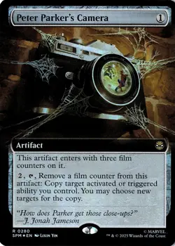NM - Peter Parker's Camera Foil (Extended Art) R Marvel's Spider-Man 280 - Image 1