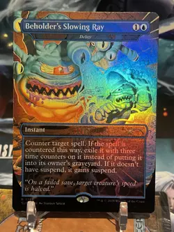 MTG Beholder's Slowing Ray - Delay [Secret Lair] ✨FOIL✨ - Image 1