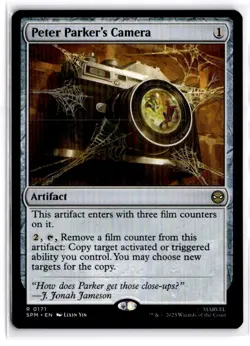 MTG Peter Parker's Camera R 171 NM - Image 1
