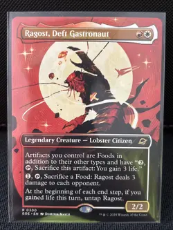 Ragost, Deft Gastronaut (Borderless) Edge of Eternities Regular - Image 1