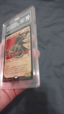 MTG, Ancient Copper Dragon, Commander Legends: Battle F B Gate (Showcase, Foil) - Image 2