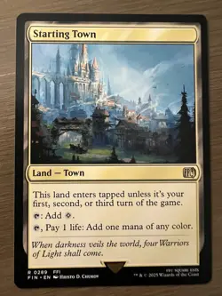 Magic The Gathering x Final Fantasy Starting Town - Non Foil # 289 - Image 1
