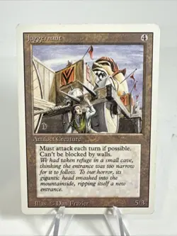 MTG Magic the Gathering Juggernaut (259/306) Revised Edition LP - Image 1