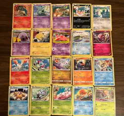 Tomokazu Komiya Art - 40 Card Pokemon TCG Lot - Ex Sandstorm, Neo, XY, SM Era + - Image 1