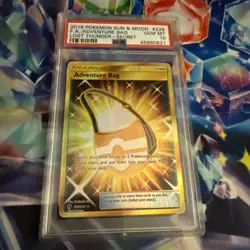Pokemon TCG Adventure Bag Lost Thunder 228/214 Holo Secret Ultra Rare PSA 10 - Image 1