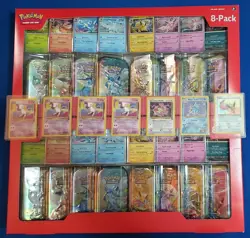 Lot of 2 Pokemon TCG: Prismatic Evolutions (+BONUS) 8 Mini-Tins Promos Costco - Image 1