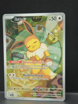 Pokemon Eevee TCG SVP 173 Scarlet & Violet Black Star Promo - Image 2