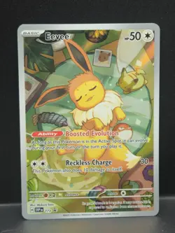 Pokemon Eevee TCG SVP 173 Scarlet & Violet Black Star Promo - Image 3