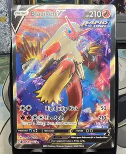 Blaziken V 161/198 Chilling Reign Full Art Pokemon Card MINT / - Image 1