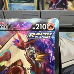 Blaziken V 161/198 Chilling Reign Full Art Pokemon Card MINT / - Image 3
