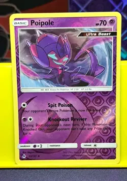 Pokemon TCG: Poipole 55/131 Sm-Forbidden Light Reverse Holo - Image 1
