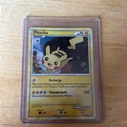 2010 Pokemon HGSS Pikachu Black Star Promo Holo HGSS03 - Image 1