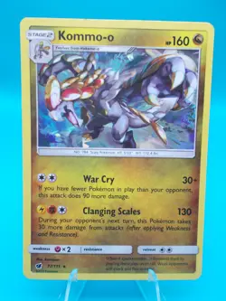 Kommo-o - (Cracked Ice Holo) 077/111 Deck Exclusives Pokemon TCG Holo LP - Image 1