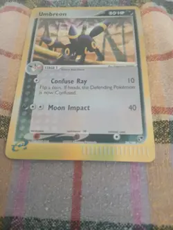 Pokemon Card Ex Sandstorm #24 Umbreon Reverse Holo Foil 2003 Pack Fresh PSA... - Image 2