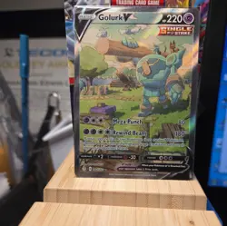 Pokemon TCG Golurk V 182/203 Evolving Skies Alt Art NM/M Full Art Ultra Rare - Image 5