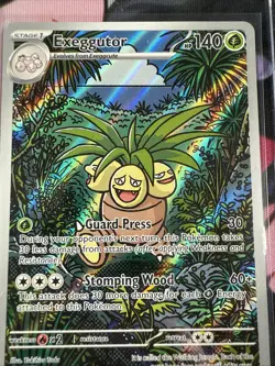 Exeggutor 135/132 Illustration Rare Pokemon Mega Evolution English IR - Image 5