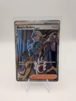 Pokemon Boss's Orders Trainer FA Ultra Rare, Paldea Evolved, #248/193 - Image 1