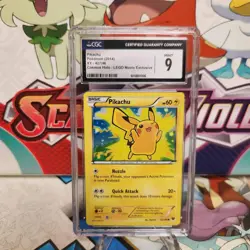 CGC 9 Pikachu 42/146 Cosmos Holo - Lego Movie Exclusive - Pokemon - SHIPS FAST - Image 1