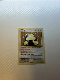 Pokemon TCG Snorlax XY179 Holo Promo - Image 1